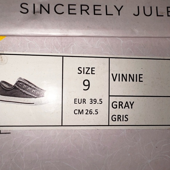 Sincerely Jules Gray Slip-On Sneakers - Picture 3 of 6